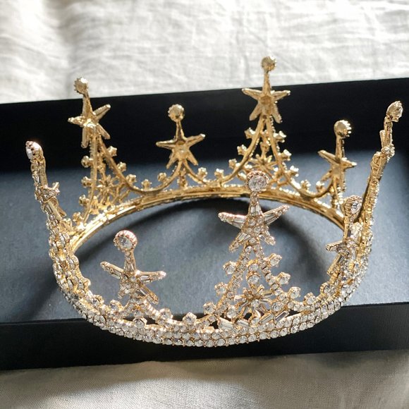BRAND NEW Luxury Bridal Tiara Wedding Crown main image 8